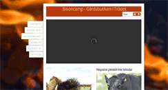Desktop Screenshot of bisoncamp.se